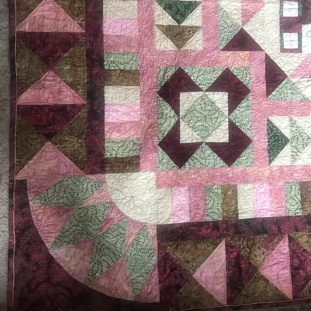 Quilt Bedspread Throw - Picture 4 of 13